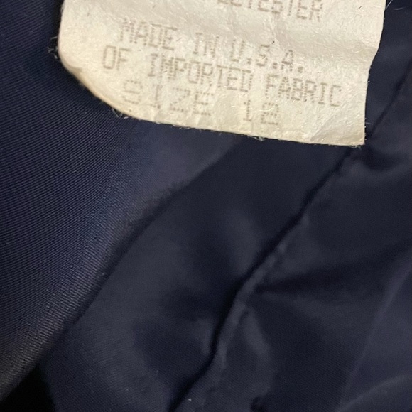 Retro Satin Mock Neck Blouse - Picture 6 of 8